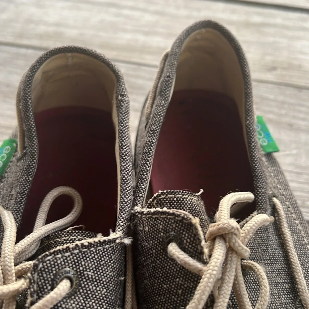 TWISTED X Men's Driving Moc Boat Shoes Eco Dust Size 8 - Picture 10 of 11
